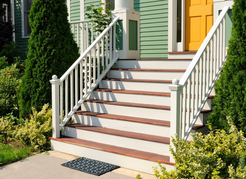 Stoop Railing Installation