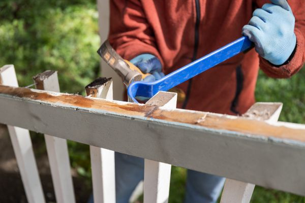 Deck Railing Replacement in Ashburn