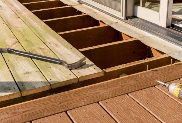 Cost of Old Deck Repair in Ashburn