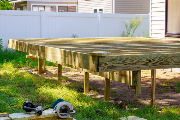 Elevated Deck Installation in Ashburn