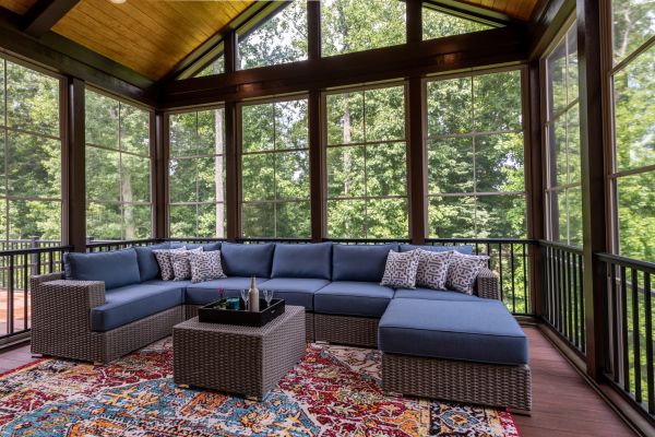 Enclosed Deck Installation in Ashburn