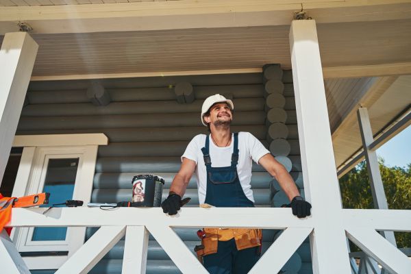 Porch Ceiling Construction in Ashburn