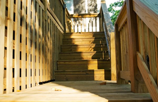 Deck Steps Replacement in Ashburn